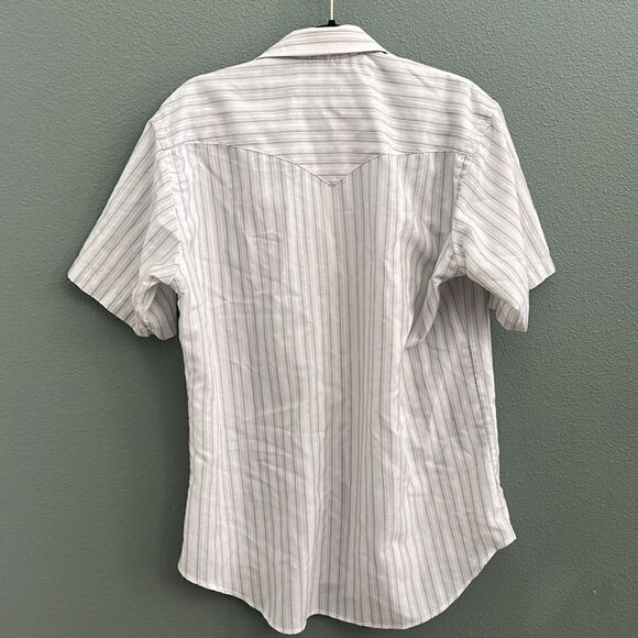 Vintage western Wrangler Button Down Shirt Sz 16 - Picture 7 of 7